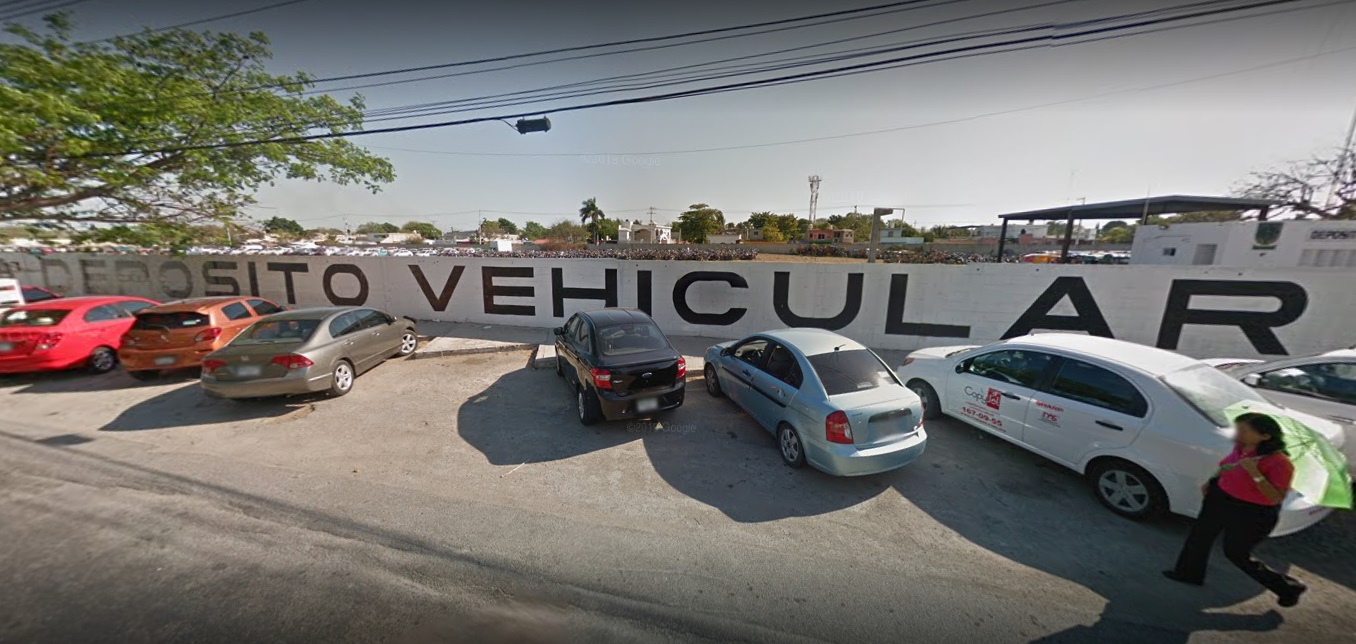 Condonarán pagos para liberar autos en 'corralón' en Yucatán